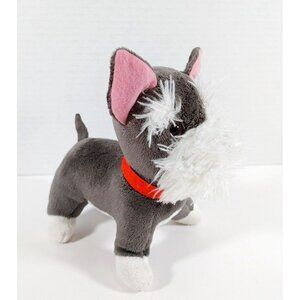 Walmart My Life As Gray Schnauzer Puppy Plush Terrier Dog Stuffed Animal  6"